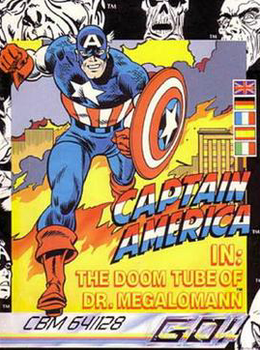 Captain America in: The Doom Tube of Dr. Megalomann
