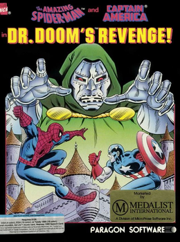 The Amazing Spider-Man and Captain America in Dr. Doom's Revenge!