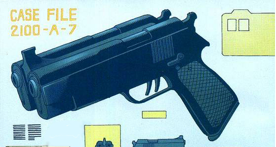 double-barreled gun